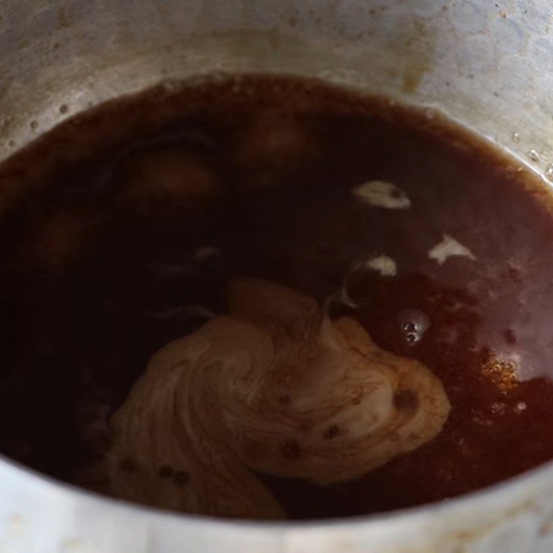 Step 5 Make the sweet soy sauce Japanese grilled rice cake - Mitarashi dango