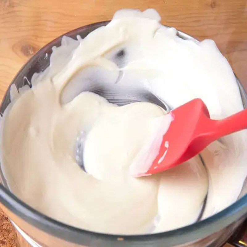 Step 1 Melting white chocolate Chocolate-Covered Apple Candy in the shape of a unicorn