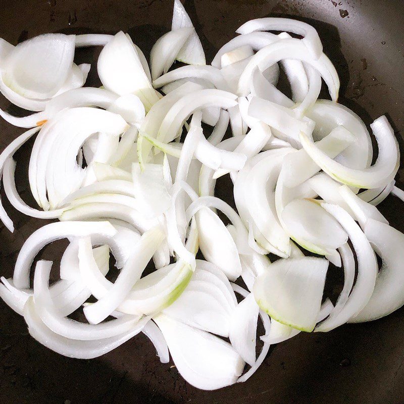 Step 2 Making stir-fried shrimp with onions Stir-fried shrimp with onions