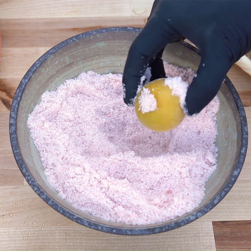 Step 2 Salt Rolling and Preserving Japanese Apricot - Umaboshi