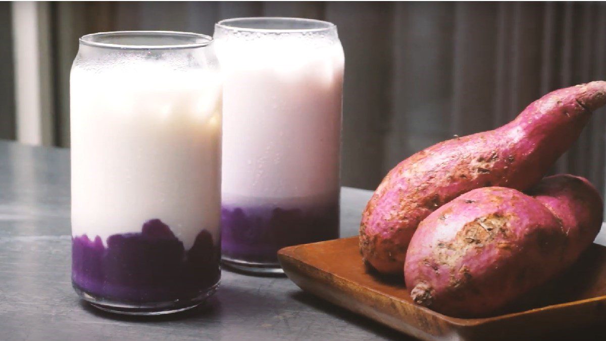 Purple Sweet Potato Latte