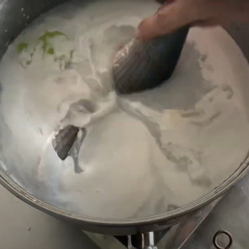 Step 1 Boil the Fish Bun Num Bo Choc