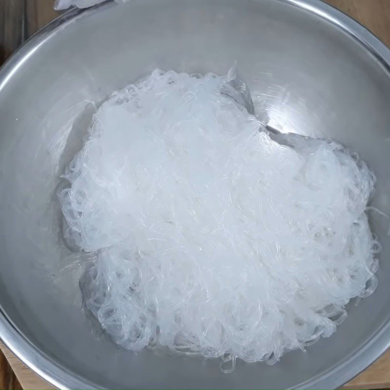 Step 2 Boil and Marinate Vermicelli Stir-fried Vermicelli with Vegetarian Pork