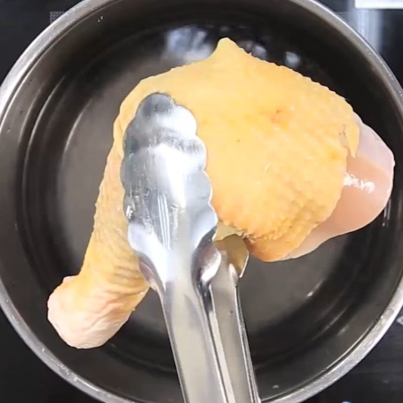 Step 4 Boil and Shred Chicken Fried Pho with Tamarind Sauce