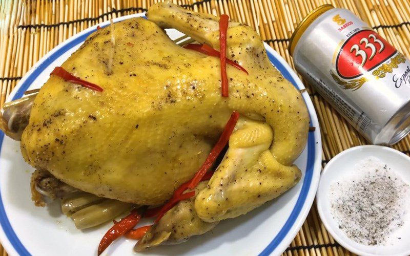 Beer Steamed Chicken