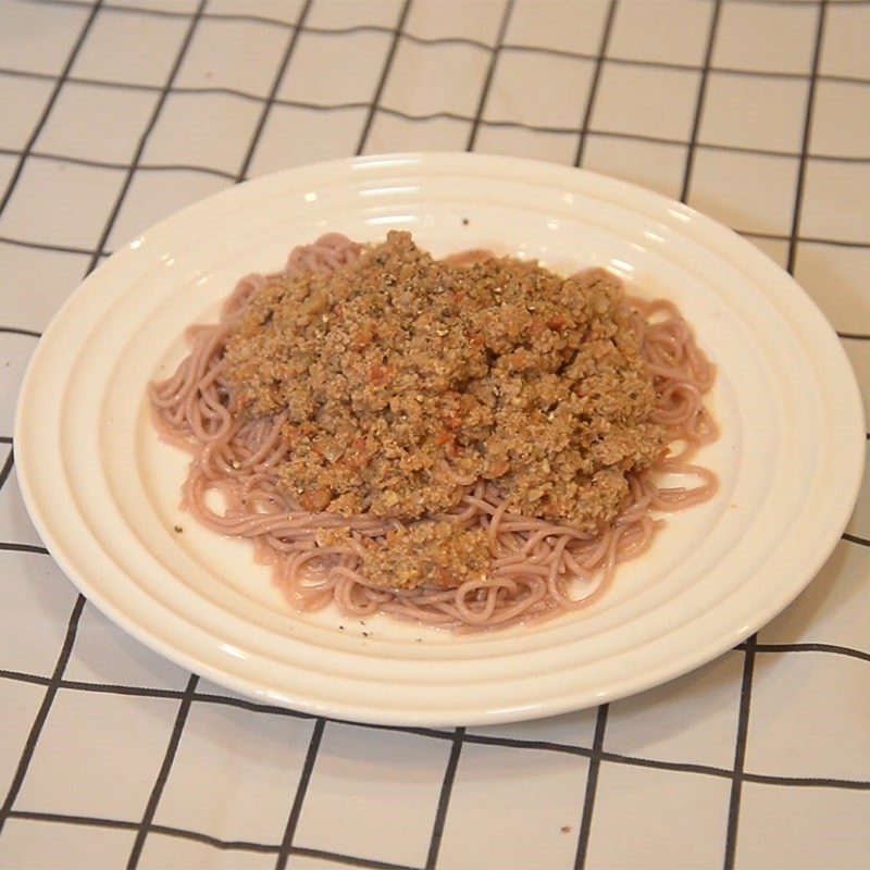 Step 5 Final Product Brown rice spaghetti