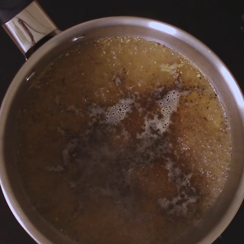 Step 2 Cook masala powder with tea and milk Masala chai