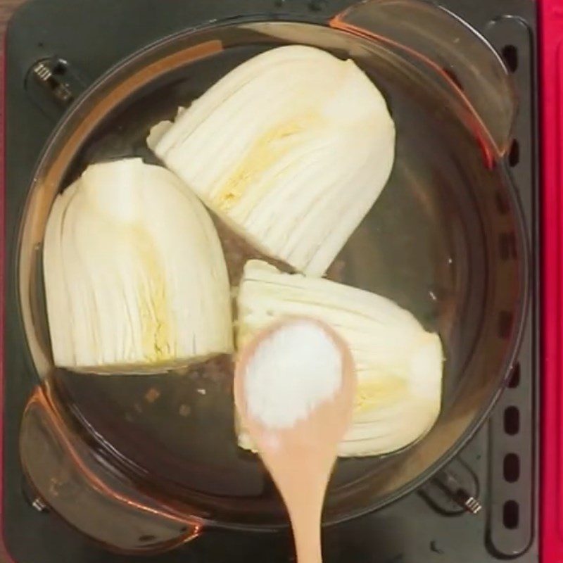 Step 2 Cooking napa cabbage for vegetarian noodle soup