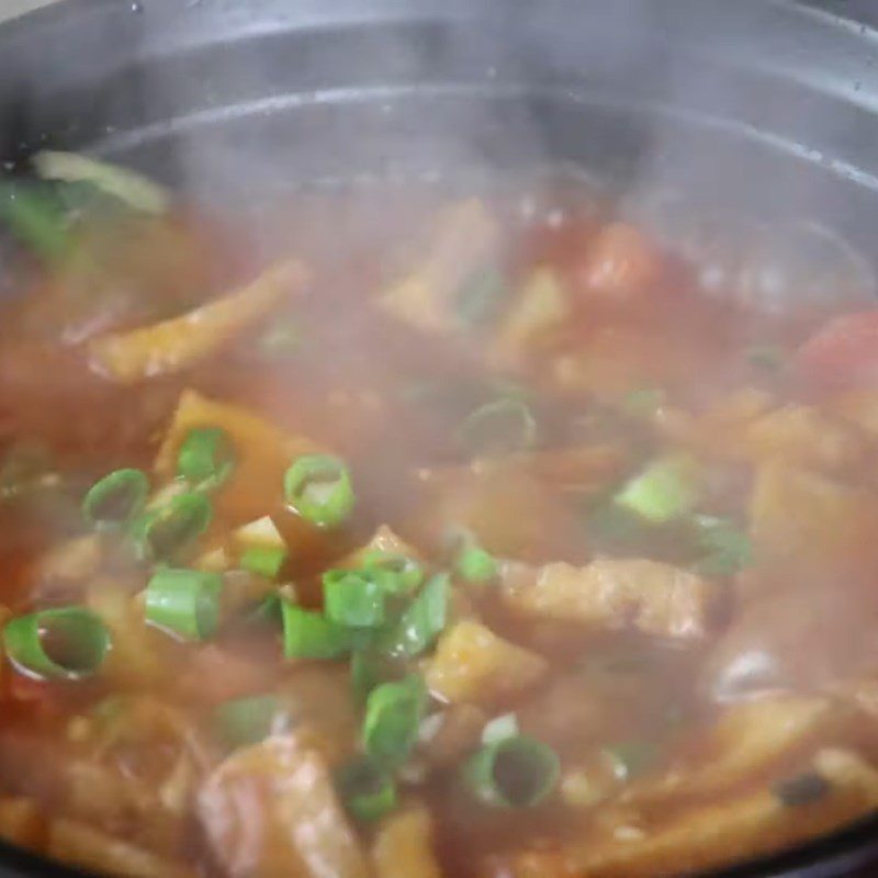 Step 5 Cooking Potato Tofu Soup