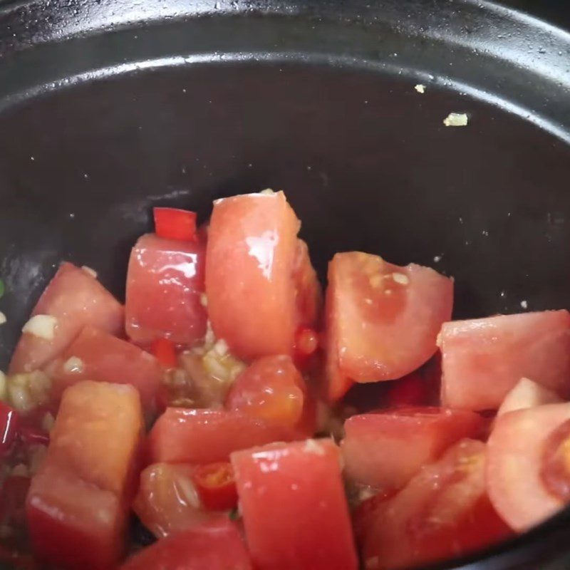 Step 5 Cook the soup Potato Tofu Soup