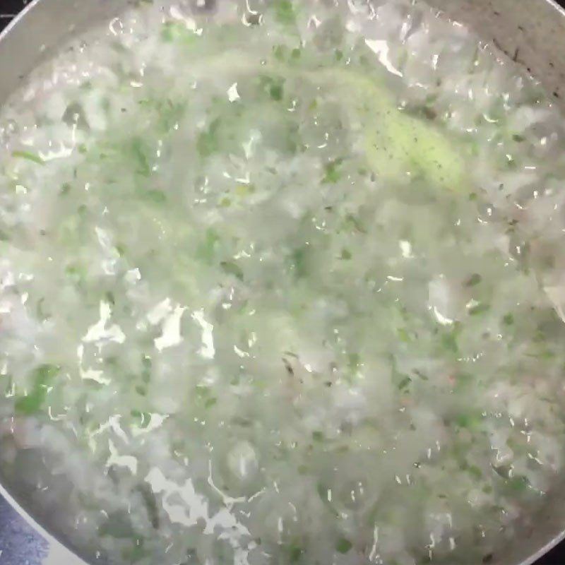 Step 3 Cooking Porridge Amaranth and Beef