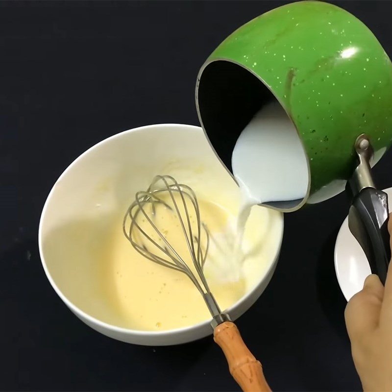 Step 1 Cook the yogurt filling mixture Taiwanese Yogurt Cake