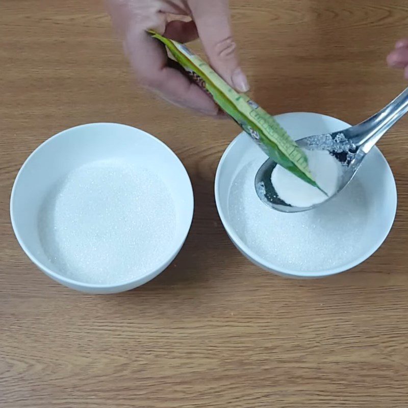 Step 4 Cooking Corn Milk Agar Water Mooncake with Corn Milk and Pandan Leaves