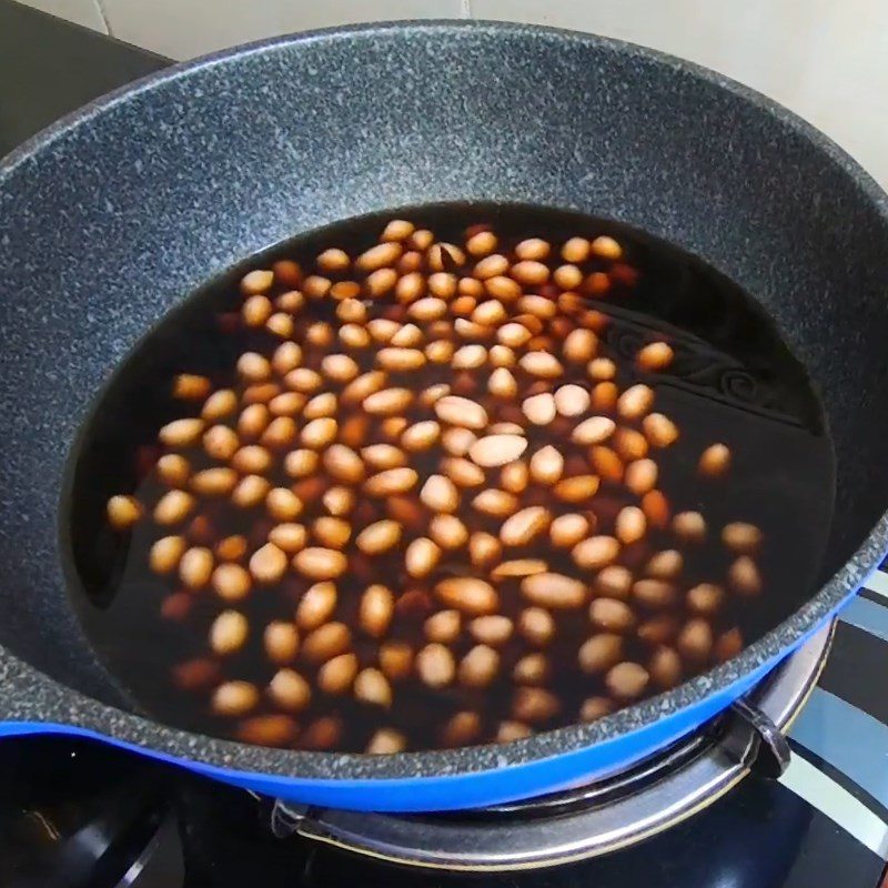 Step 4 Cooking peanut sauce Dipping sauce peanut sauce