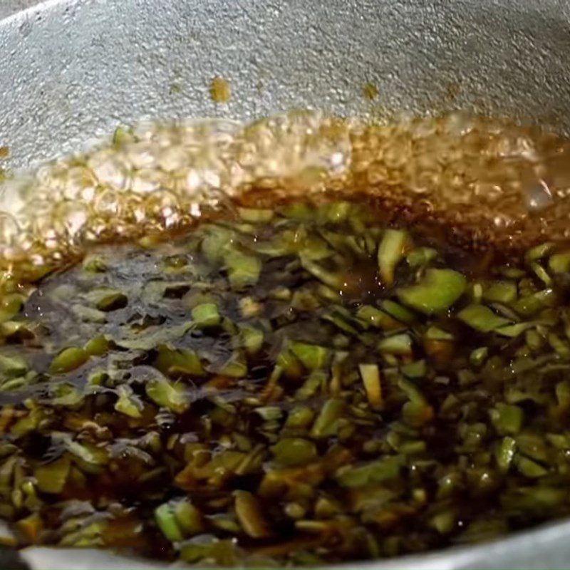 Step 3 Seasoning Bitter Melon Stew