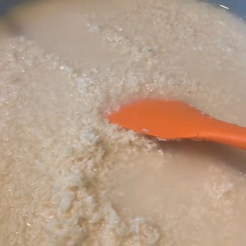 Step 1 Soaking Beans and Sticky Rice for Bánh Tét with Green Bean Filling