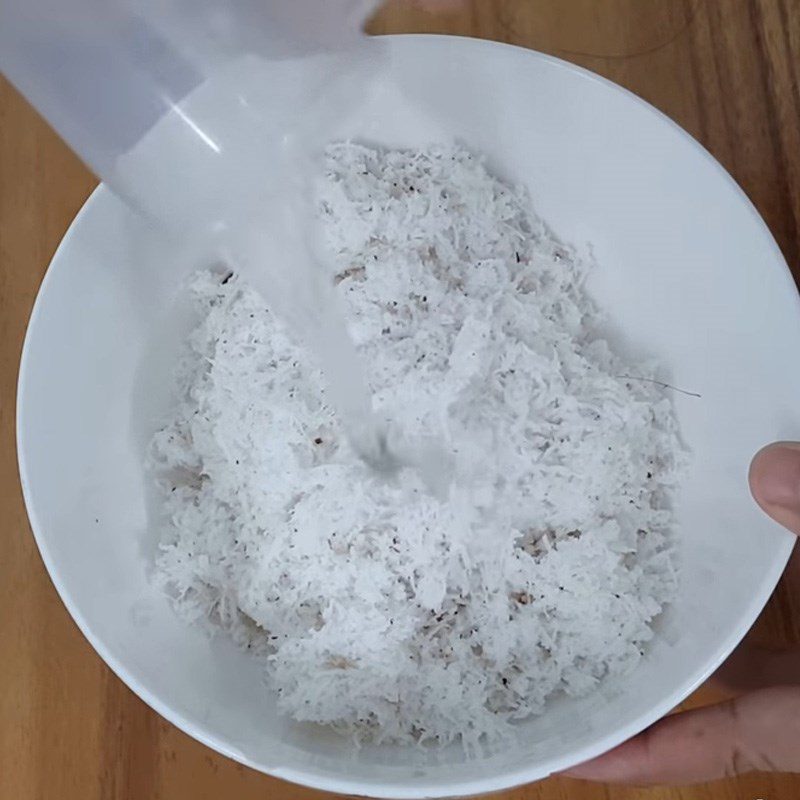 Step 2 Soak the rice for Multicolor Sticky Rice