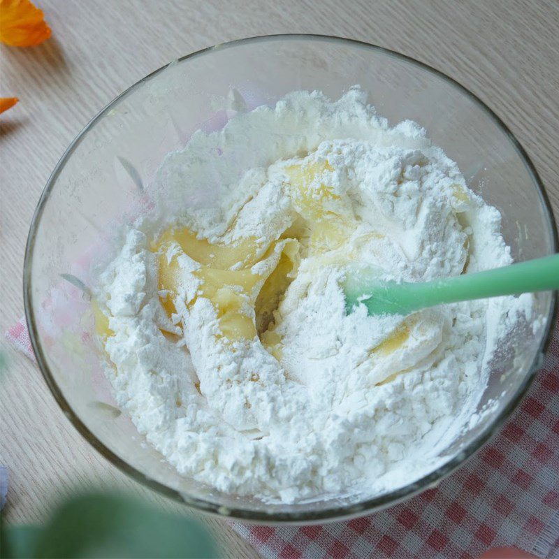 Step 2 Mash and mix potatoes with Potato Stick flour