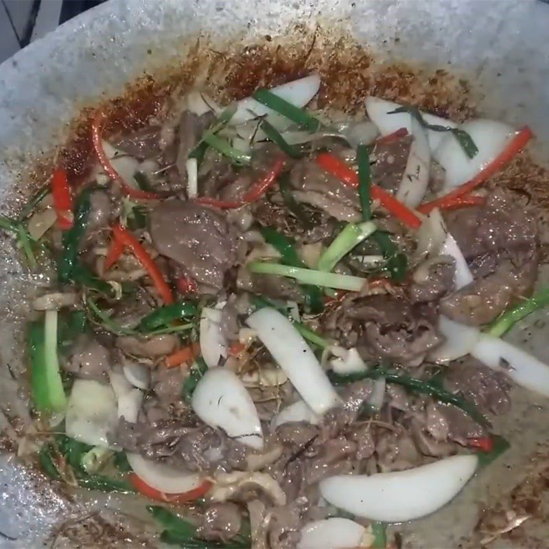 Step 4 Completing Stir-fried Goose