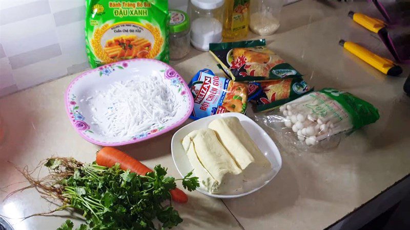 Ingredients for the dish 2 recipes for savory sticky rice sauce