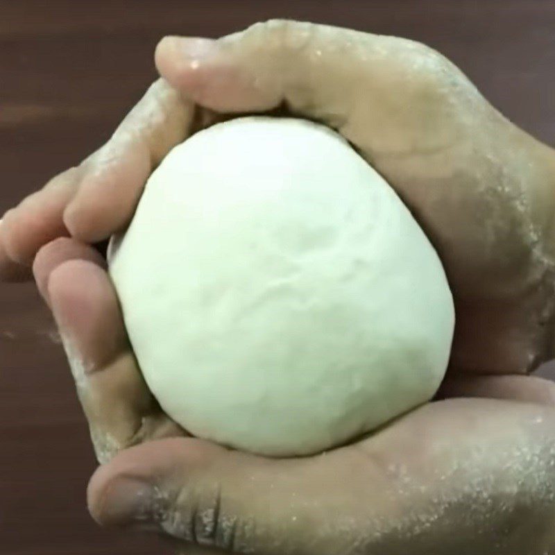 Step 2 Kneading the dough The dough for the dumplings is made from all-purpose flour