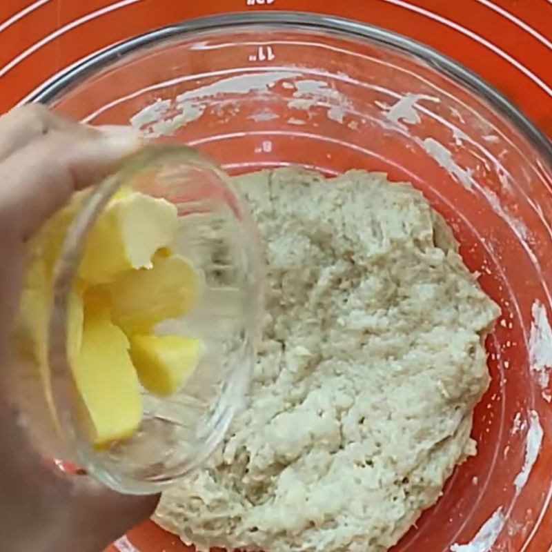 Step 2 Kneading the dough for the Milk Puff Pastry