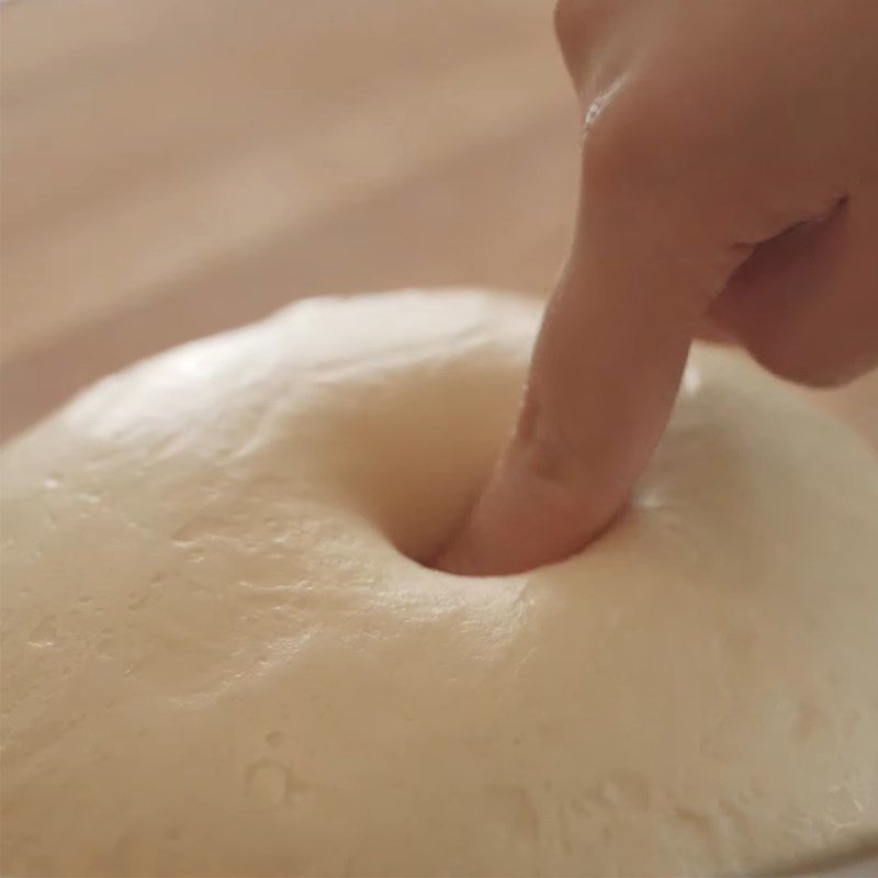 Step 2 Kneading dough with butter Papparoti bread with cream cheese filling