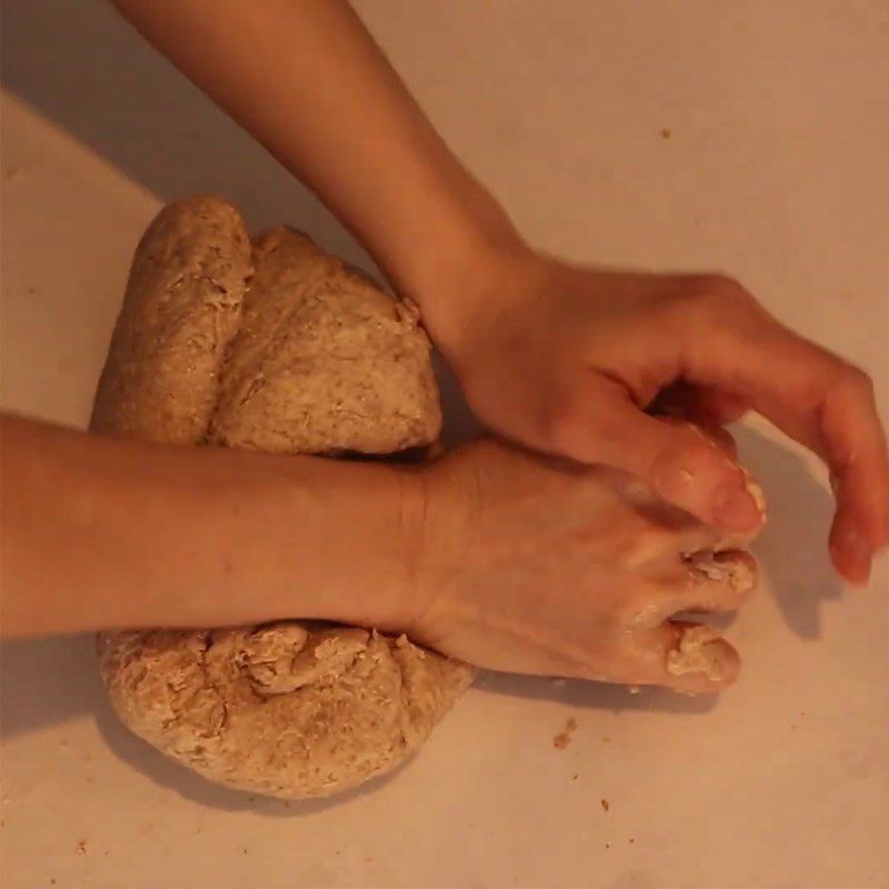 Step 3 Kneading and proofing the dough for the first time Whole grain oatmeal bread