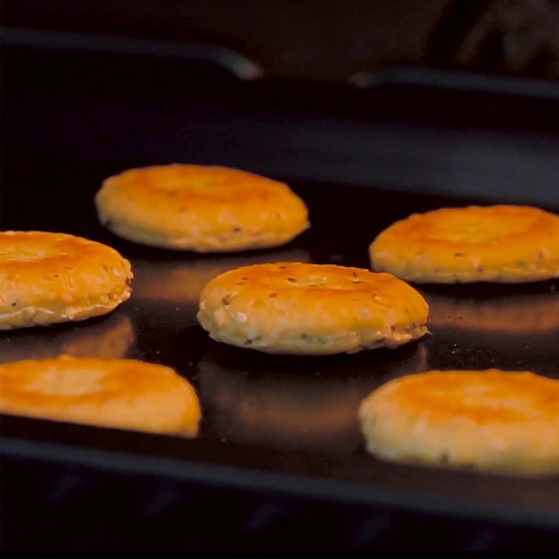 Step 4 Baking Sesame Onion Cookies