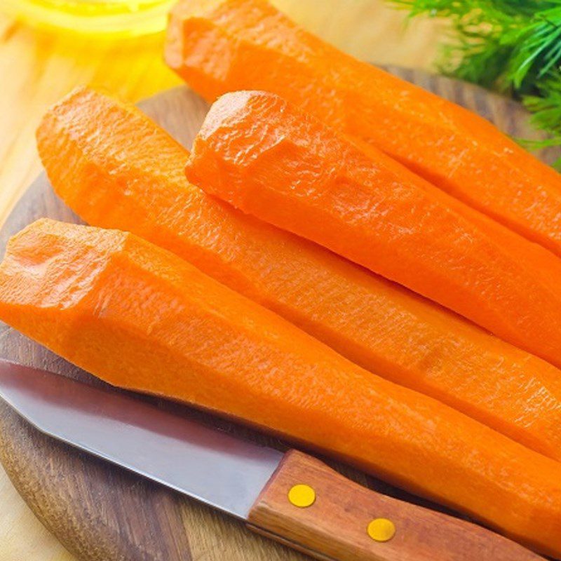 Step 1 Prepare the ingredients for Orange and Carrot Juice