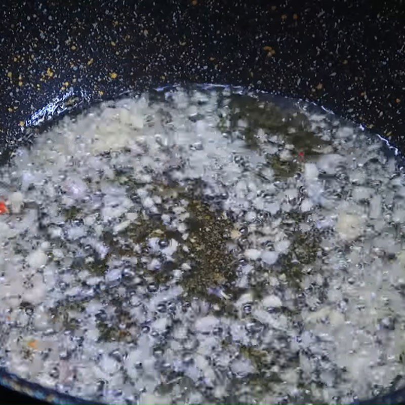 Step 3 Sauté the ingredients Dipping sauce for boiled meat