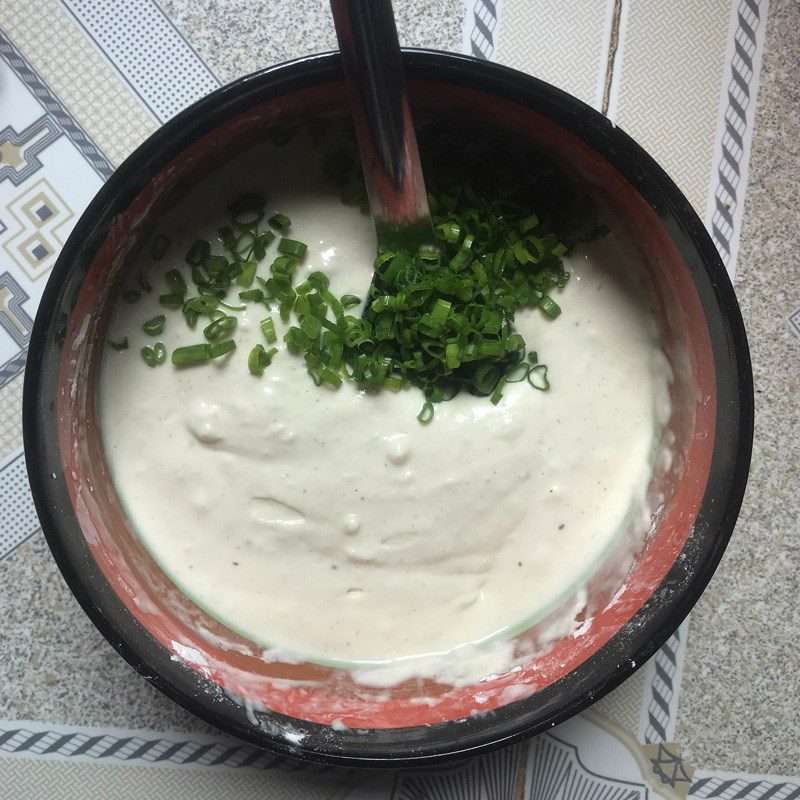 Step 2 Mix the batter for Sweet Potato Cake