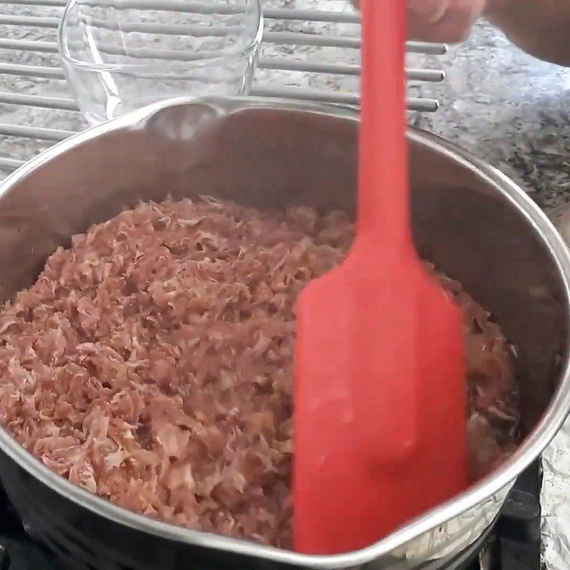 Step 3 Cooking rose jam for the second time Rose jam from dried roses