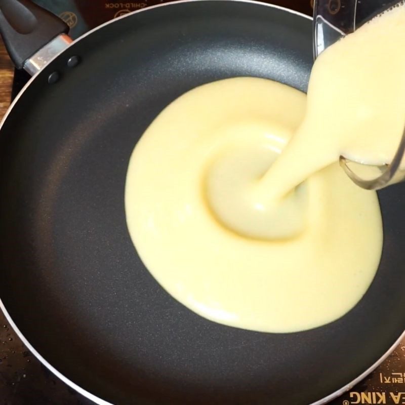 Step 3 Make the filling Green tea filling