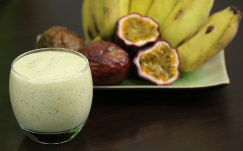 Passion fruit smoothie