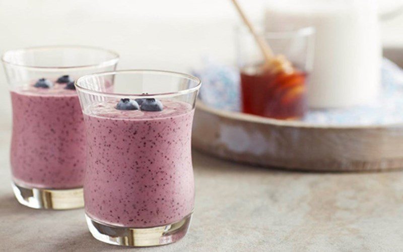 Blueberry smoothie