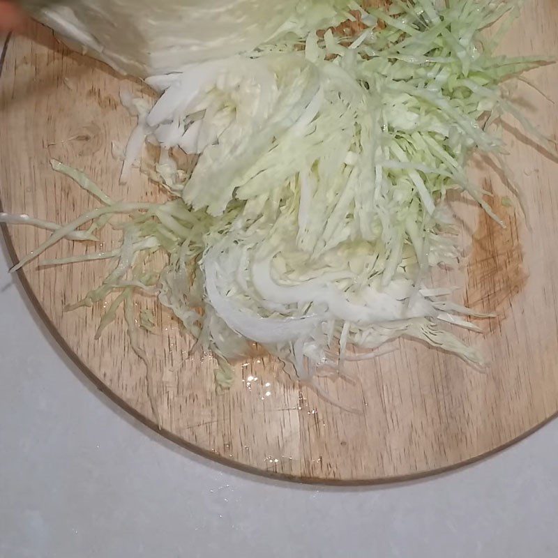 Step 1 Prepare the cabbage Sweet and Sour Stir-Fried Cabbage