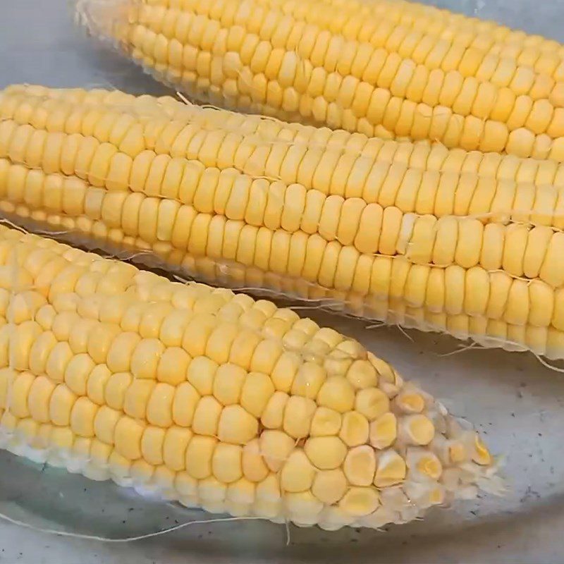 Step 1 Prepare the corn and ingredients Buttered Corn