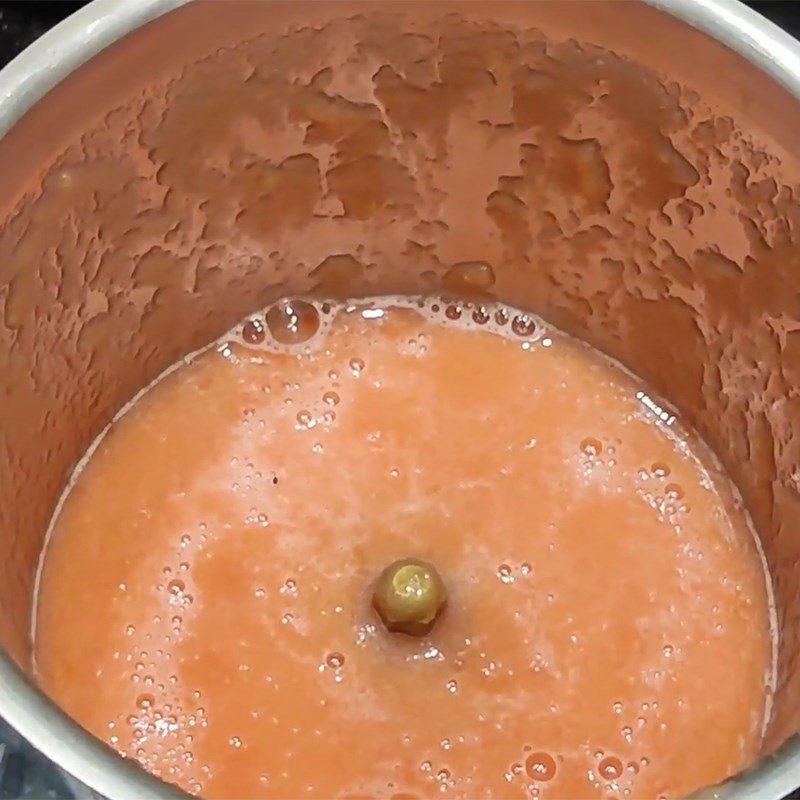 Step 1 Prepare the tomatoes for blended cabbage tomato soup