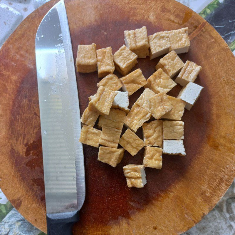 Step 1 Prepare the ingredients for vegetarian shrimp paste stir-fried with minced vegetarian meat