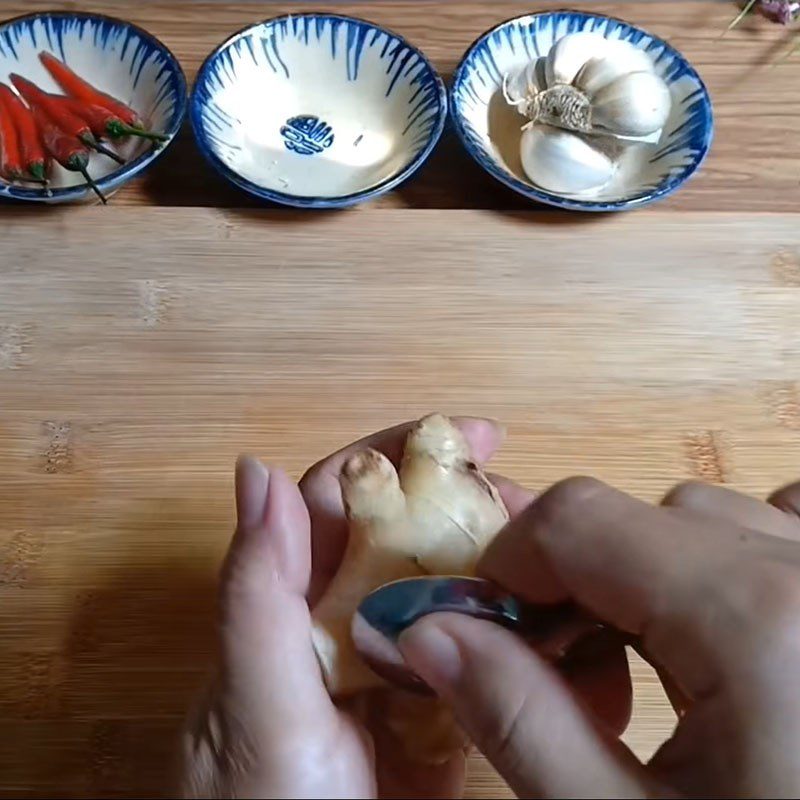 Step 1 Prepare the ingredients for Dipping Sauce with Boiled Meat