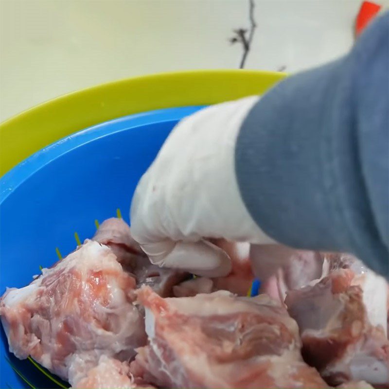 Step 1 Prepare the ribs Braised Pork Ribs with Fish Sauce