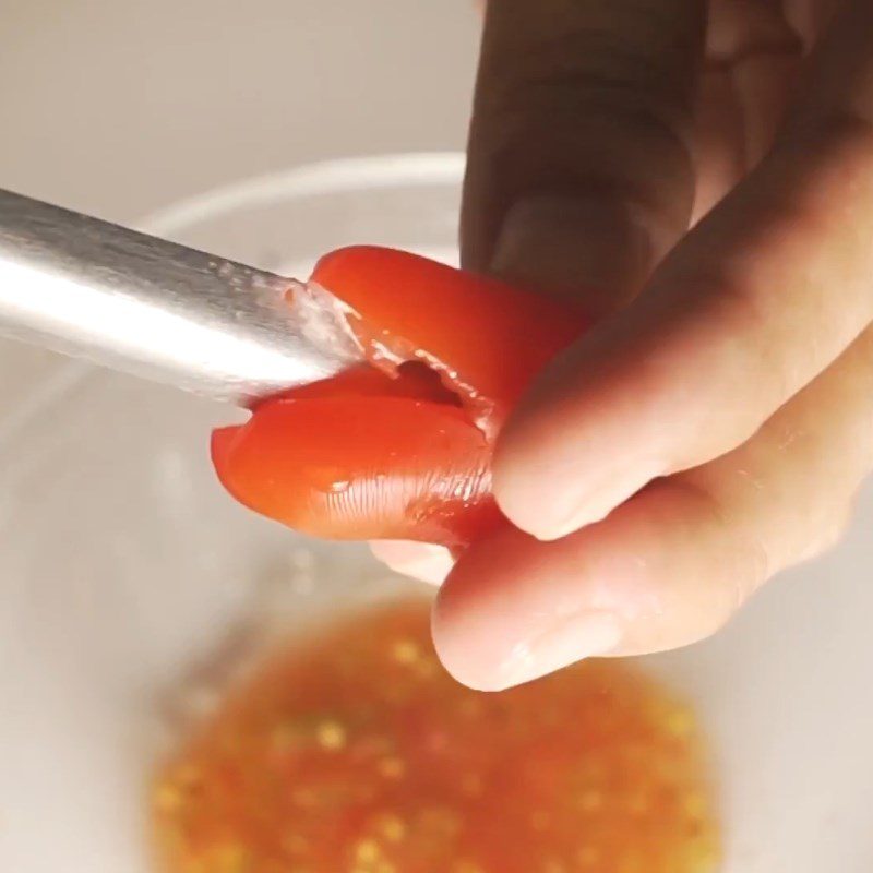 Step 1 Prepare the ingredients for Tulip flower salad with canned tuna