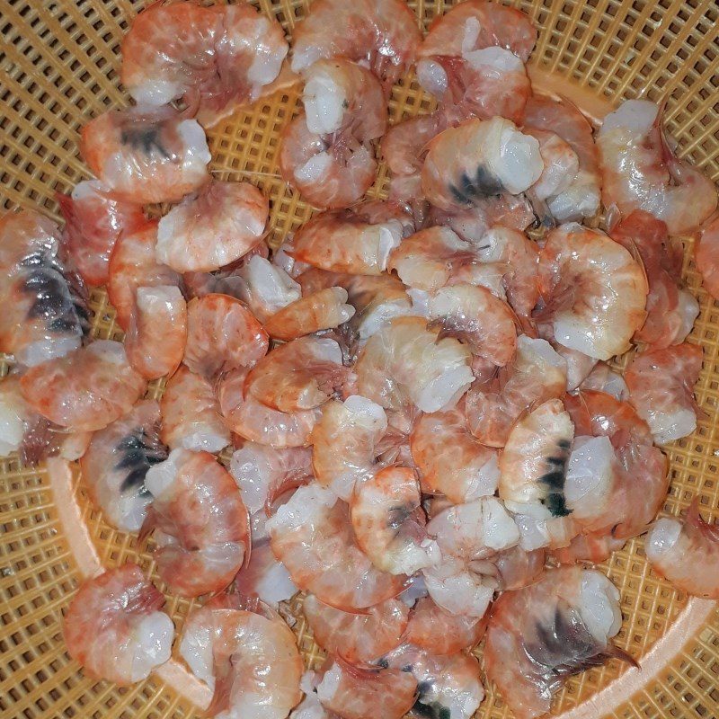 Step 1 Prepare the Ingredients for Sweet and Salty Shrimp