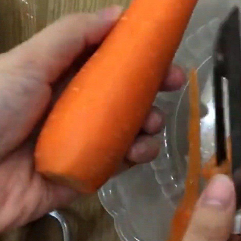 Step 1 Prepare the ingredients for minced meat potato carrot porridge