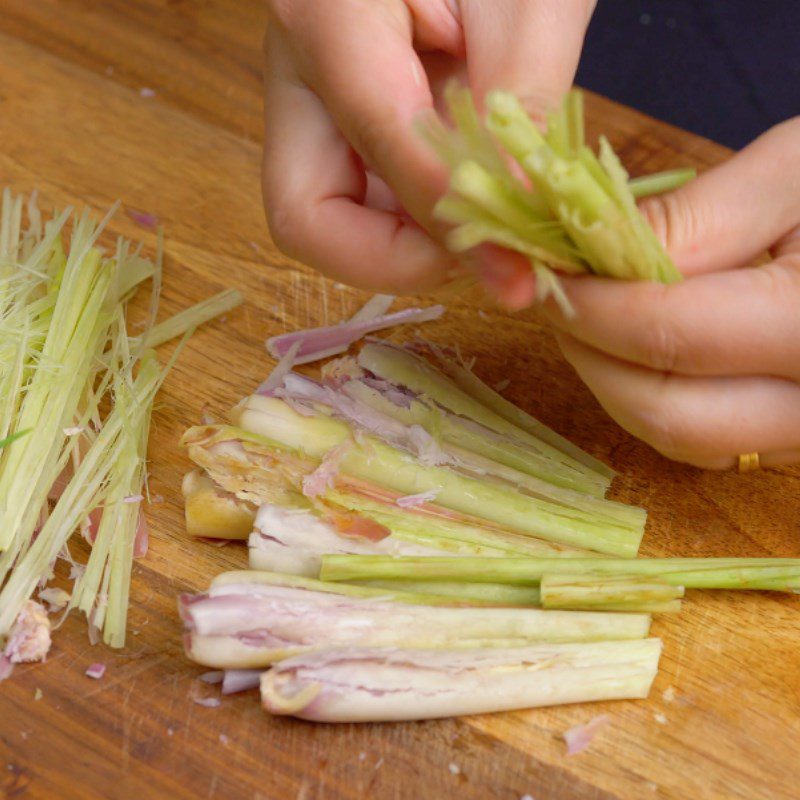 Step 2 Prepare other ingredients Lăng fish fried with ginger