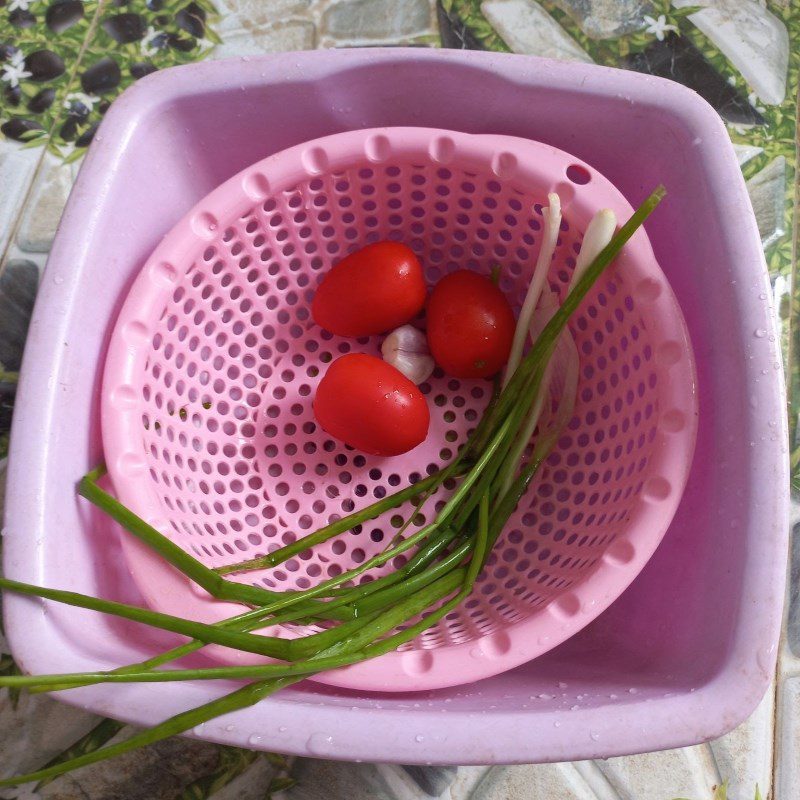 Step 2 Prepare other ingredients Mackerel with tomato sauce