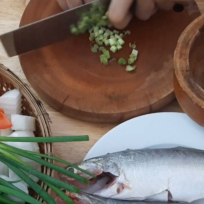 Step 2 Prepare other ingredients Fish soup (Nha Trang fish) simmered