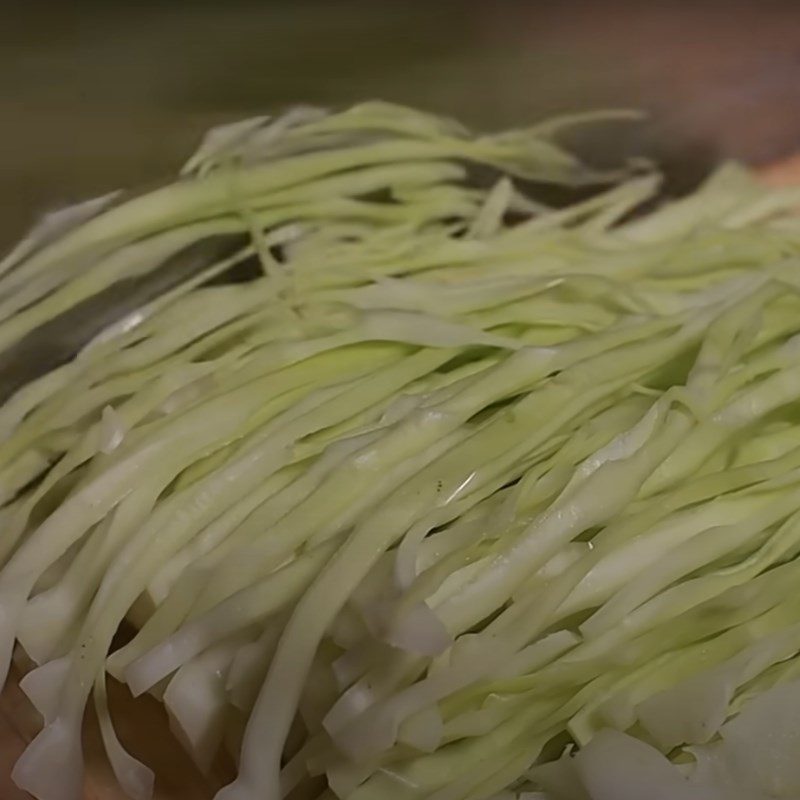 Step 2 Prepare other ingredients Vegetarian stir-fried dry noodles