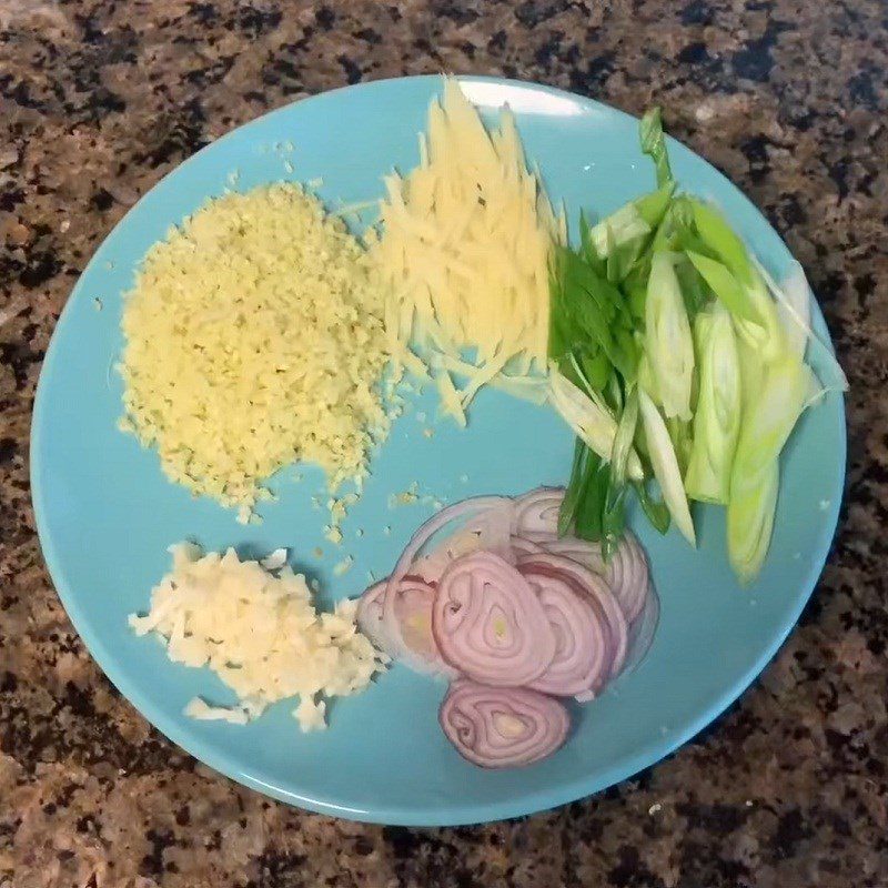 Step 2 Prepare the Other Ingredients Turmeric Salmon